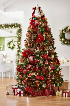 Plaid Christmas Tree Ribbon Collection