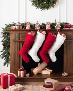 Plush Braid Stockings