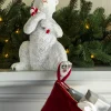 Polar Bear Family Christmas Stocking Holders