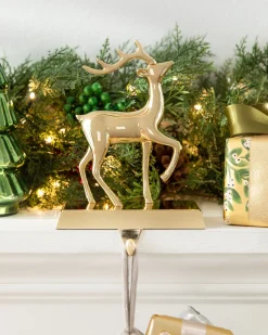 Prancer Christmas Stocking Holders