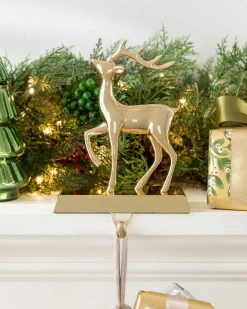 Prancer Christmas Stocking Holders