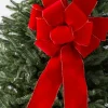 Pre-Tied Christmas Tree Ribbon Bow Sets