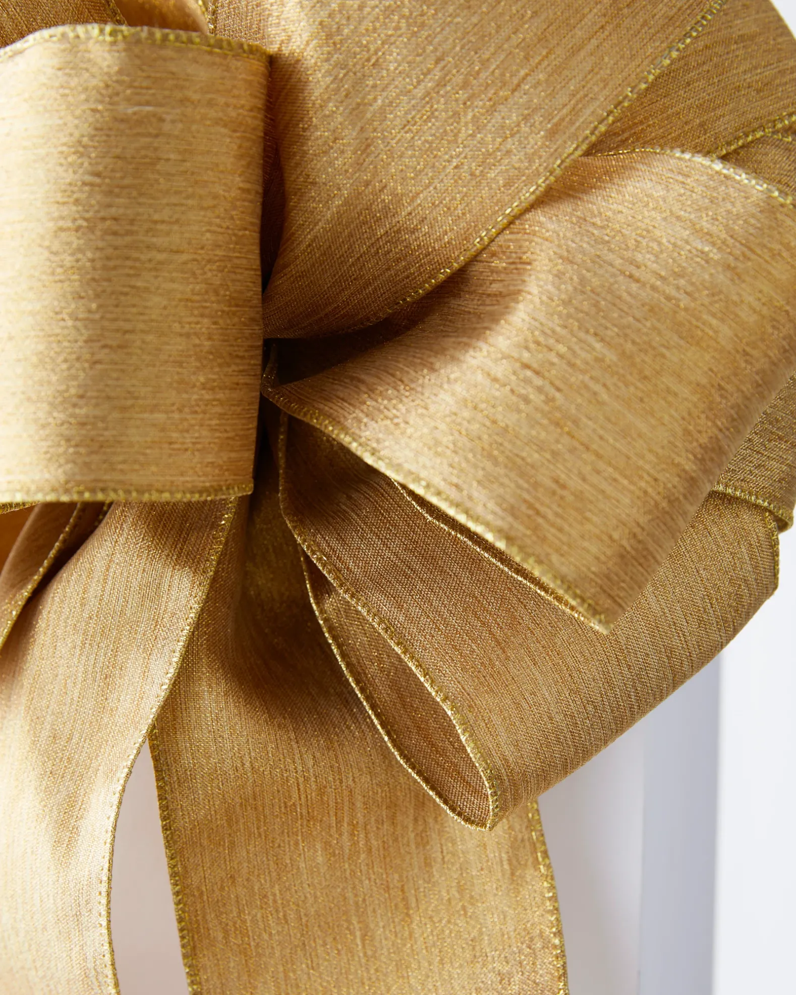 Pre-Tied Christmas Tree Ribbon Bow Sets