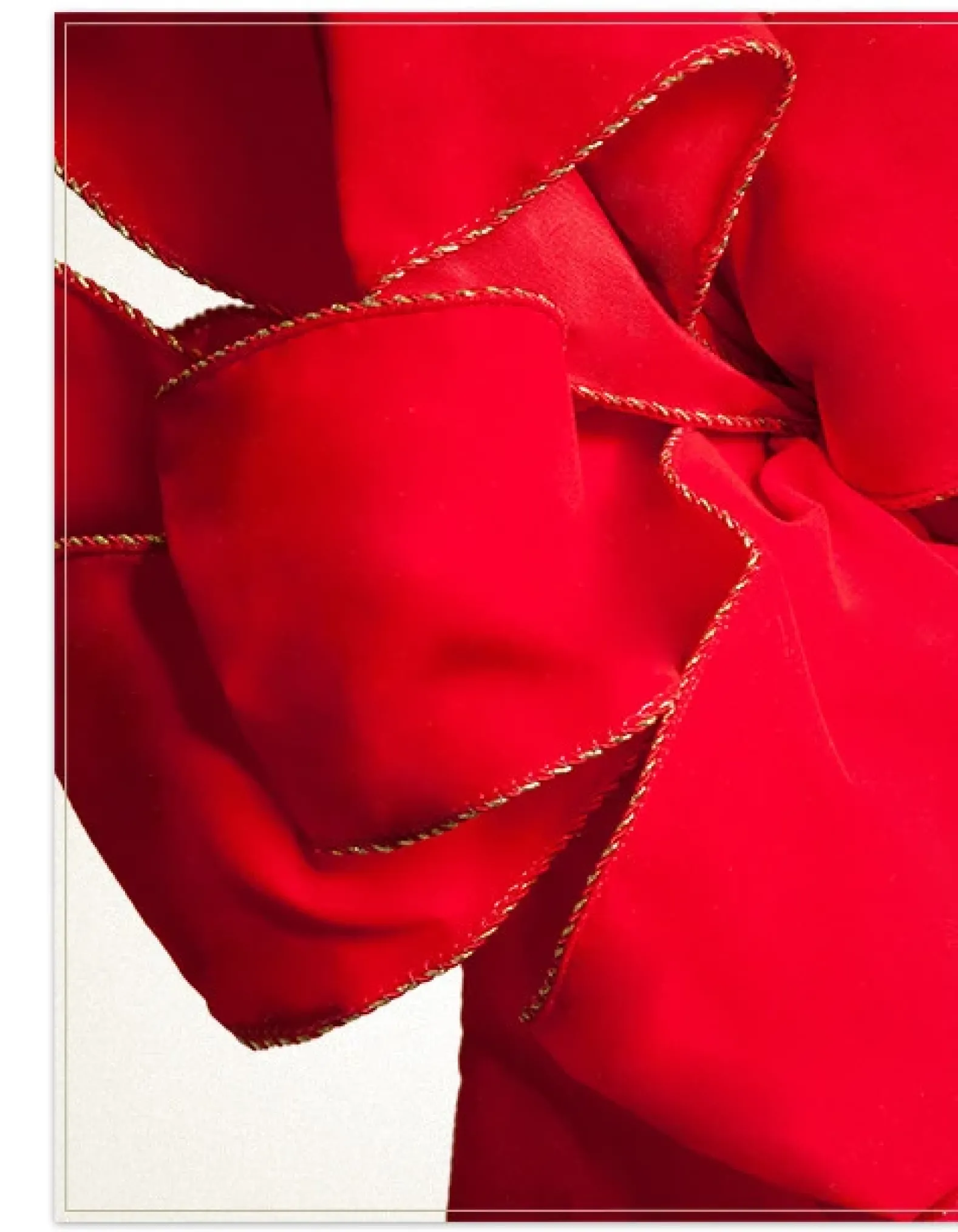 Pre-Tied Christmas Tree Ribbon Bow Sets