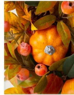 Pumpkin & Eucalyptus Foliage