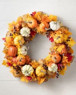 Pumpkin Patch & Berry Foliage