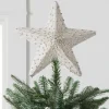 Radiant Star Beaded Christmas Tree Topper