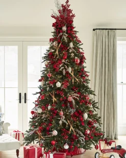 Red Christmas Tree Collars