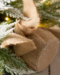 Snowfall Downswept Tabletop Trees