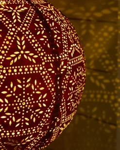 Solar Mosaic Garden Lantern Set