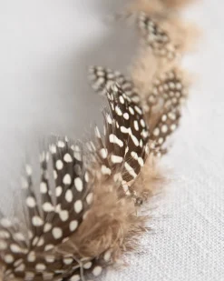 Speckled Feather Christmas Tree Garlands