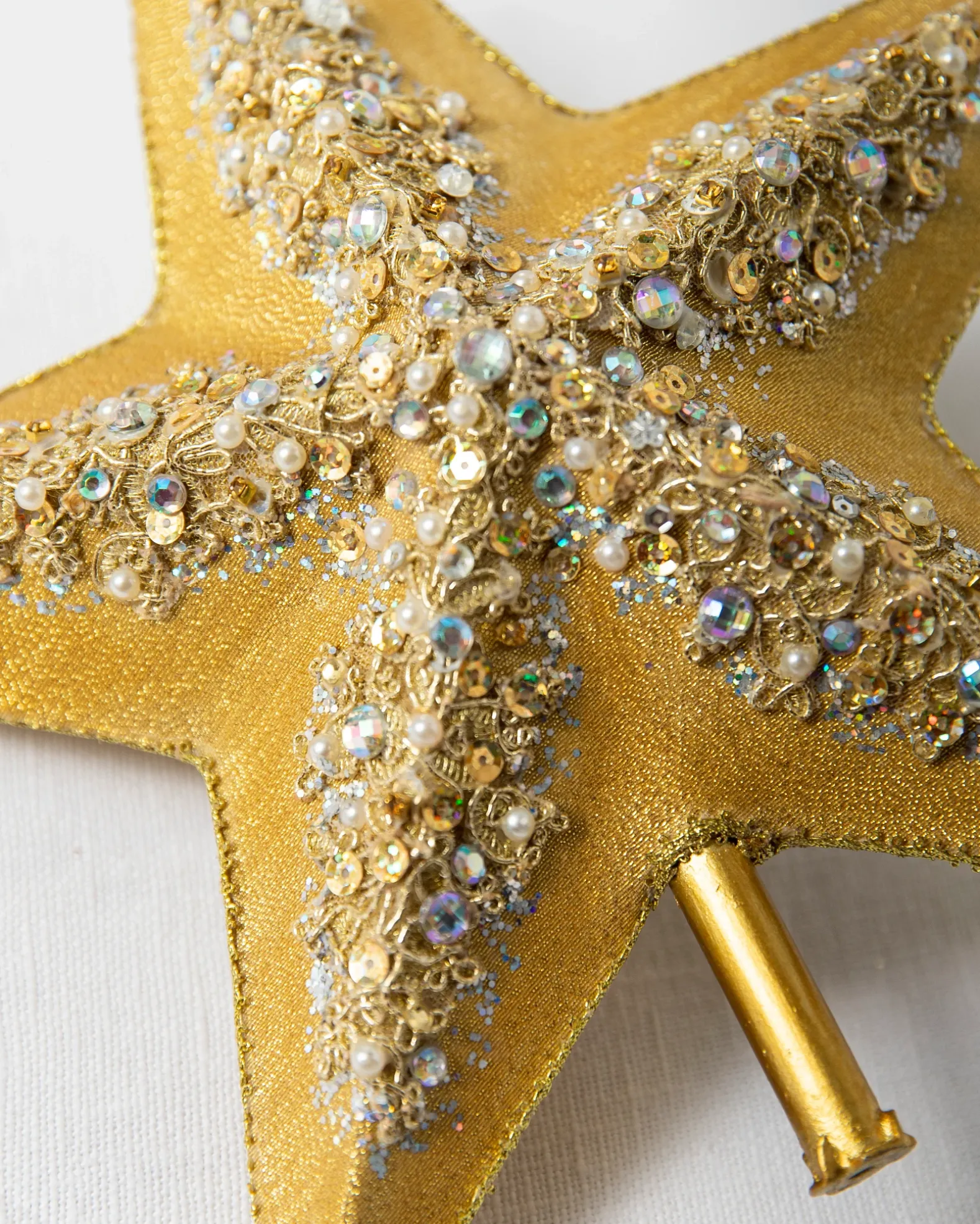 Star Beaded Christmas Tree Topper