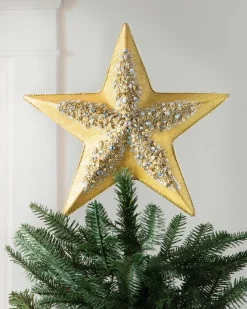 Star Beaded Christmas Tree Topper