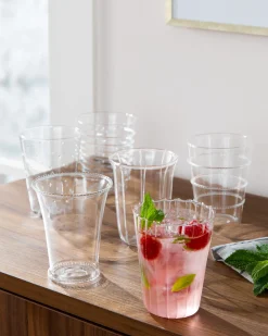 Stipple & Stripe Glassware