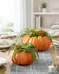 Succulent Harvest Pumpkin Foliage