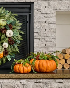 Succulent Harvest Pumpkin Foliage