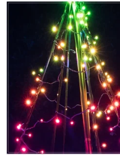 Twinkly LED Cone Trees