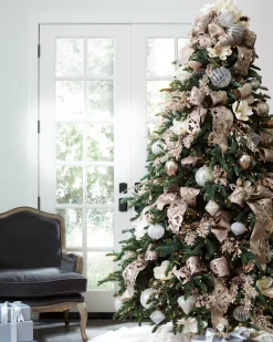 Victorian Cutout Christmas Tree Ribbon