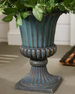 White Berry Cypress Potted Tree