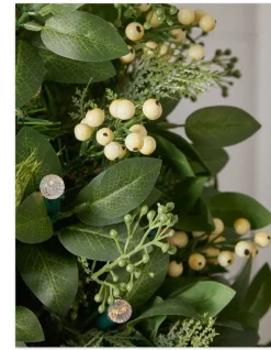 White Berry Cypress Potted Tree