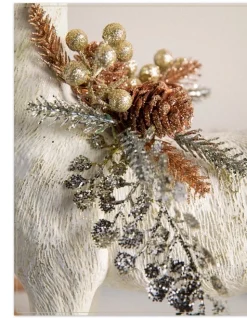 Winter Frost Tabletop Deer