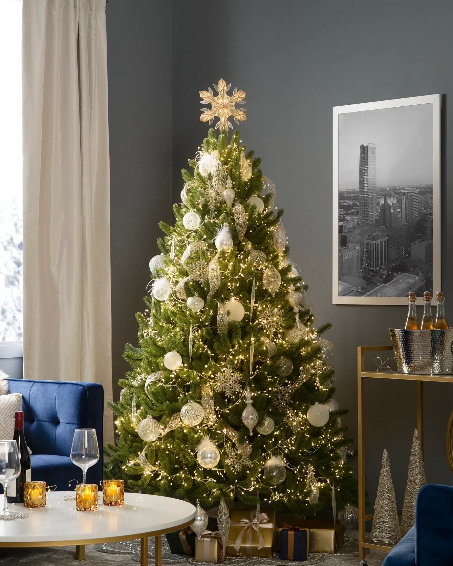 Winter White Ornament Collection