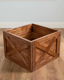 Wooden Crate Christmas Tree Collars