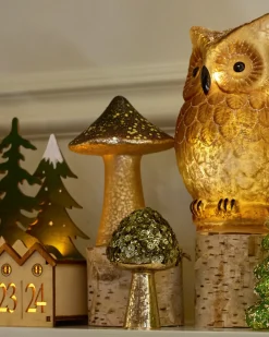 Woodland Glass Mushrooms