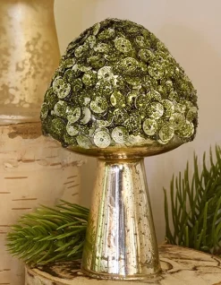 Woodland Glass Mushrooms