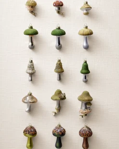 Woodland Glass Ornament Collection