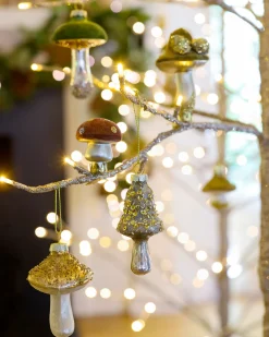 Woodland Glass Ornament Collection