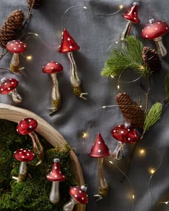 Woodland Glass Ornament Collection