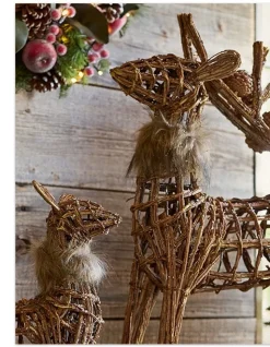 Woodland Reindeer & Sleigh