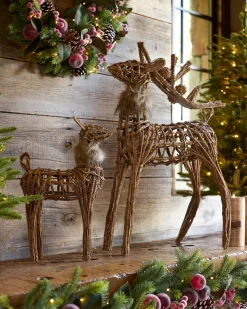 Woodland Reindeer & Sleigh