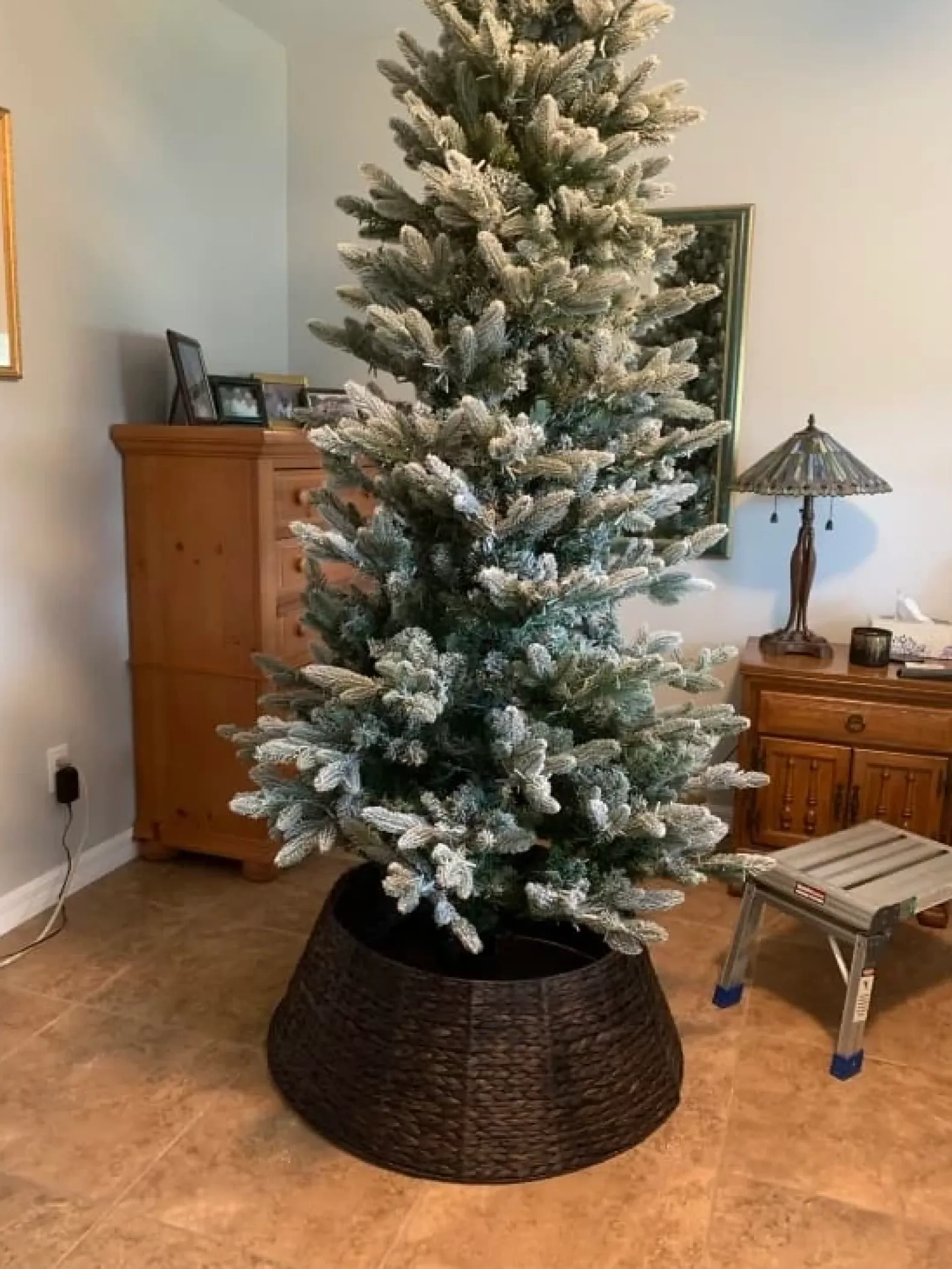 Woven Christmas Tree Collars